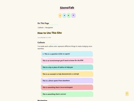 site/how-to-use-site screenshot