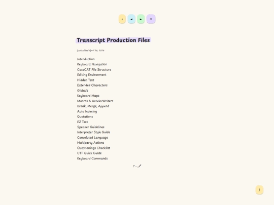 transcript/files screenshot