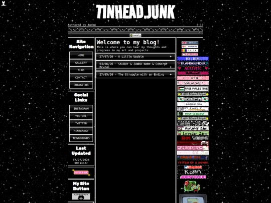 blog screenshot
