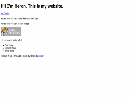 index screenshot