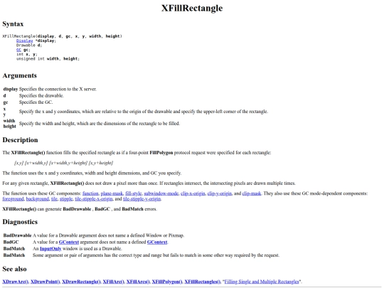 xlib/graphics/filling-areas/XFillRectangle screenshot