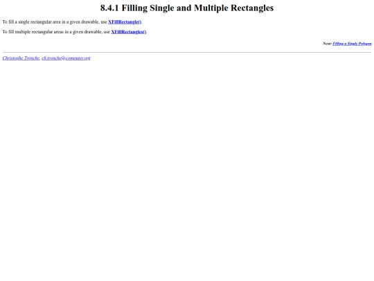 xlib/graphics/filling-areas/rectangles screenshot