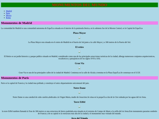 Monumentos del mundo/23-09-19 screenshot