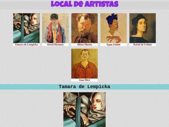 LocalArtistas screenshot