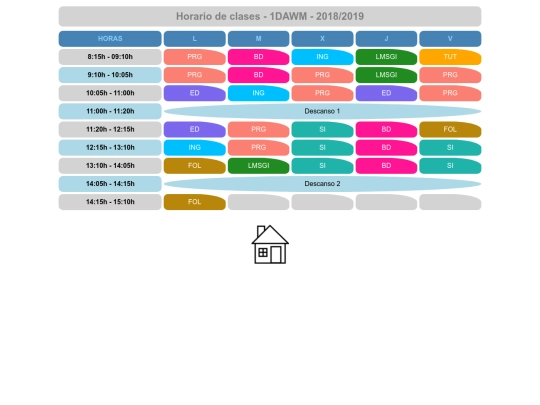 horario screenshot