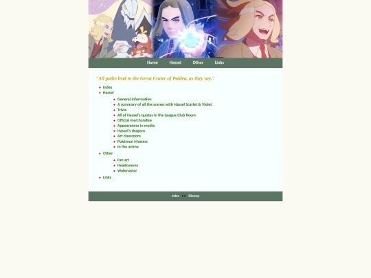 sitemap screenshot