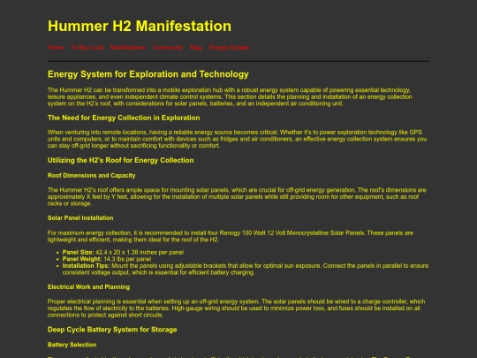 energysystem screenshot