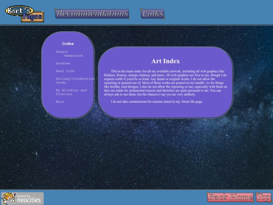 artindex screenshot