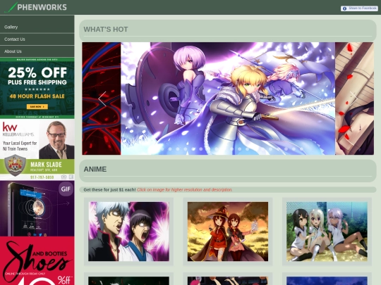 pages screenshot