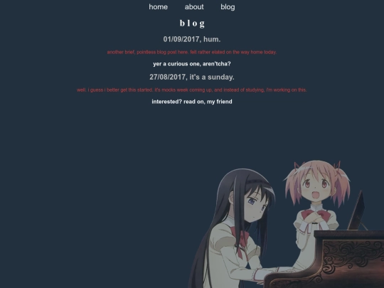blog/main screenshot
