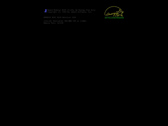boot screenshot