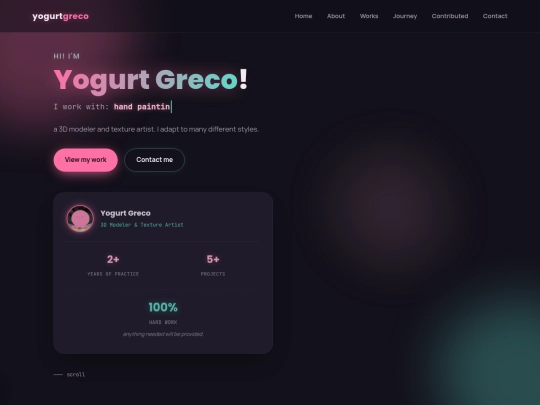 portfolio screenshot