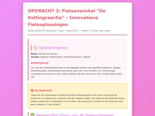 p3o_o_klas1/opdracht2_fietsopdracht screenshot