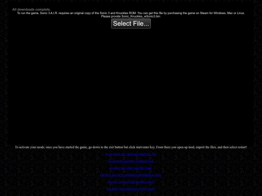 SidePages/Sega screenshot