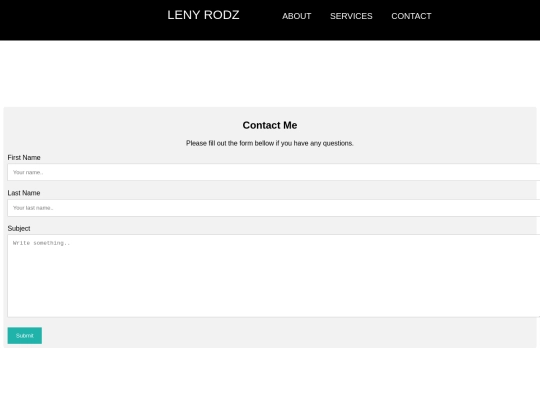 contact screenshot