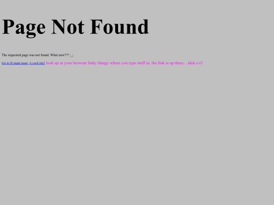 not_found screenshot