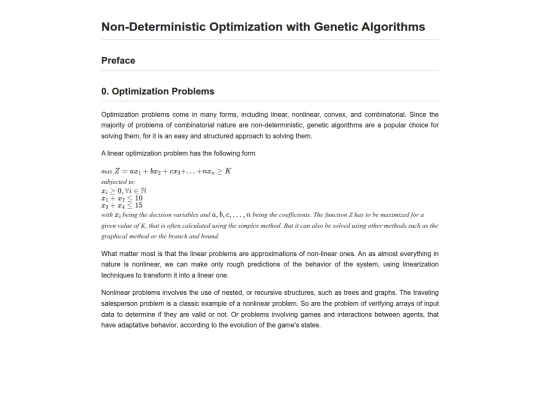 OptimalProblems screenshot