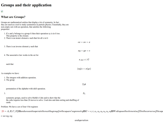 groups screenshot