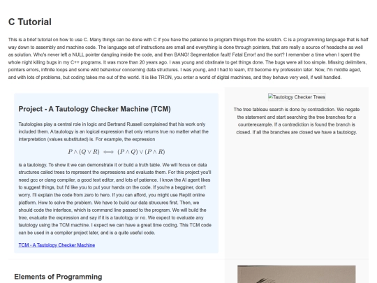tutorialC screenshot