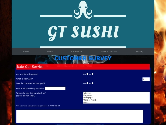 form screenshot