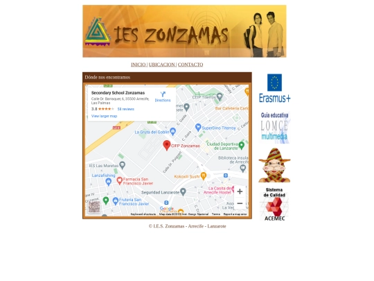 zonzamas/ubicacion screenshot