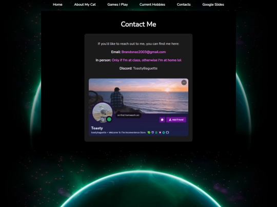 contacts screenshot