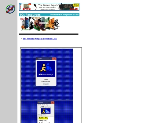 aboutaol screenshot