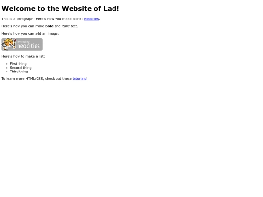 index screenshot