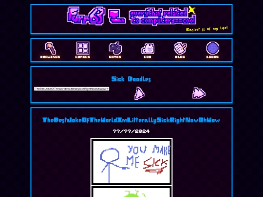 comics/sickDoodles screenshot