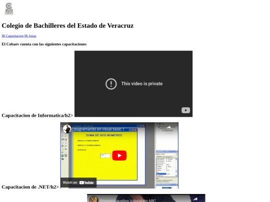 capacitacion screenshot
