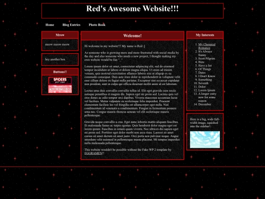 page screenshot
