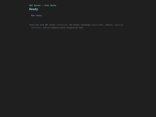 SATjs-master/test_sat_suite screenshot