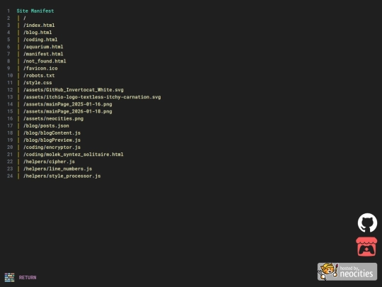 manifest screenshot