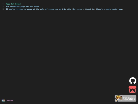 not_found screenshot
