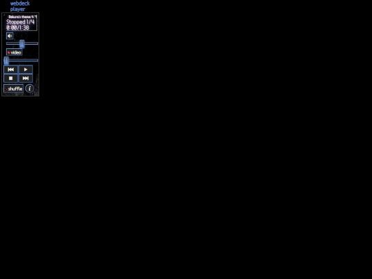 webdeck-player screenshot
