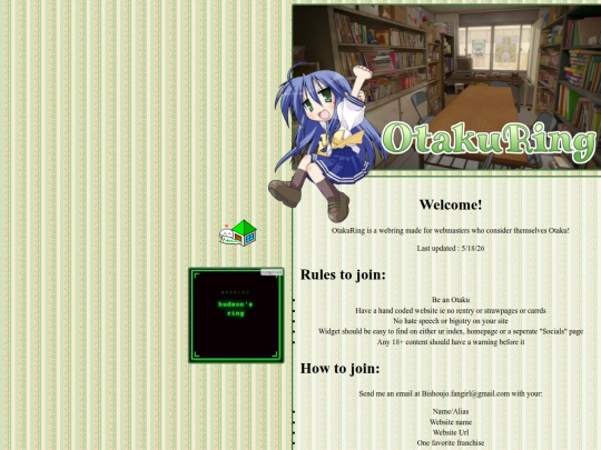 WebRing screenshot