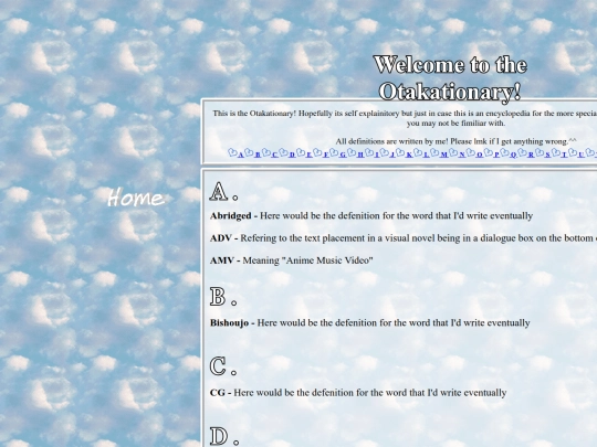 otakutionary screenshot