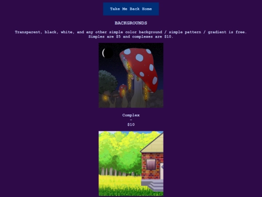 backgrounds screenshot