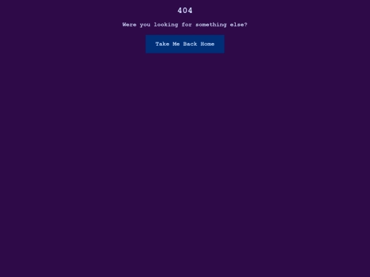 not_found screenshot