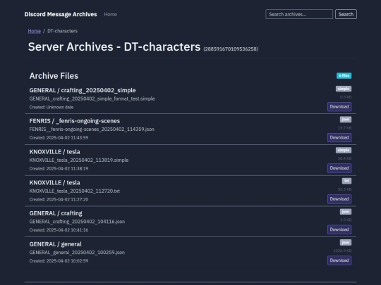 botbot/DiscordLogger/server_page screenshot