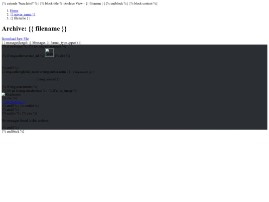 botbot/DiscordLogger/templates/view_archive screenshot