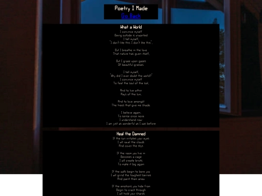 poems screenshot