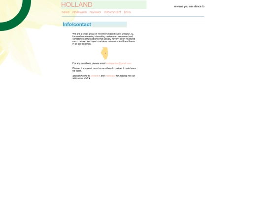 info screenshot