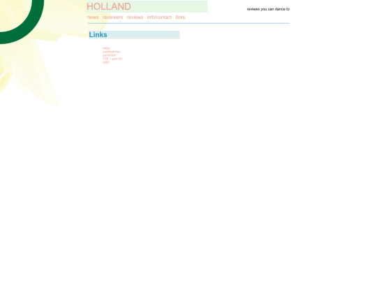 links screenshot