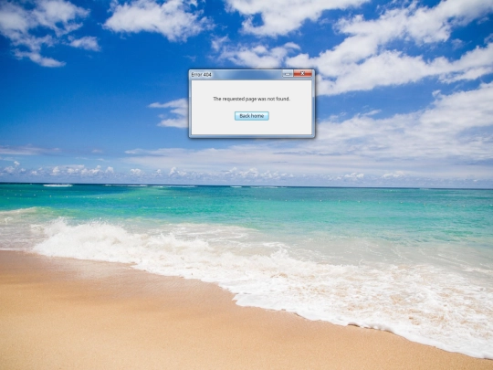 not_found screenshot