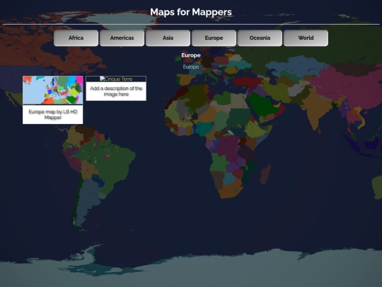 Maps screenshot