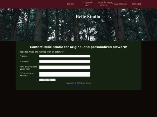 contact screenshot