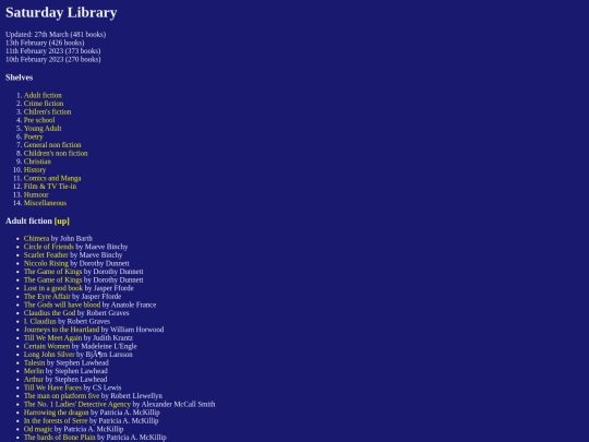 mylibrary screenshot