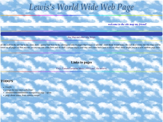 sitemap screenshot