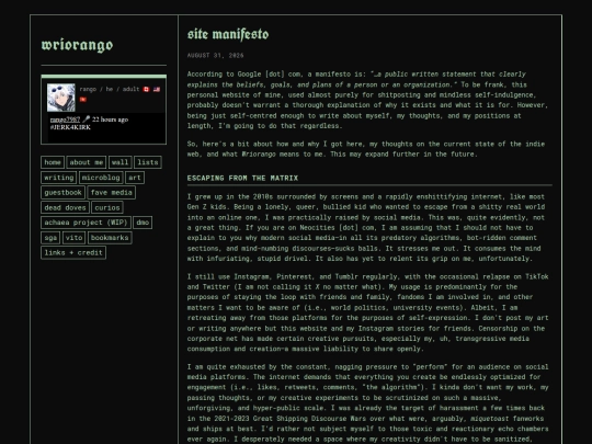 manifesto screenshot
